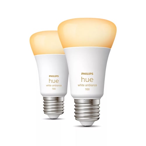 Duopack Philips Hue E27 dimbare lamp met 800 lumen Kopen? | We