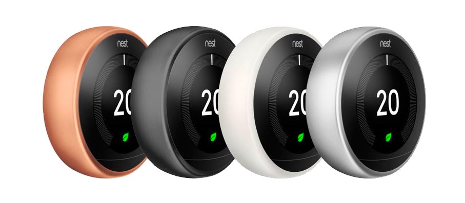 Nest Thermostaat V3 in diverse kleuren