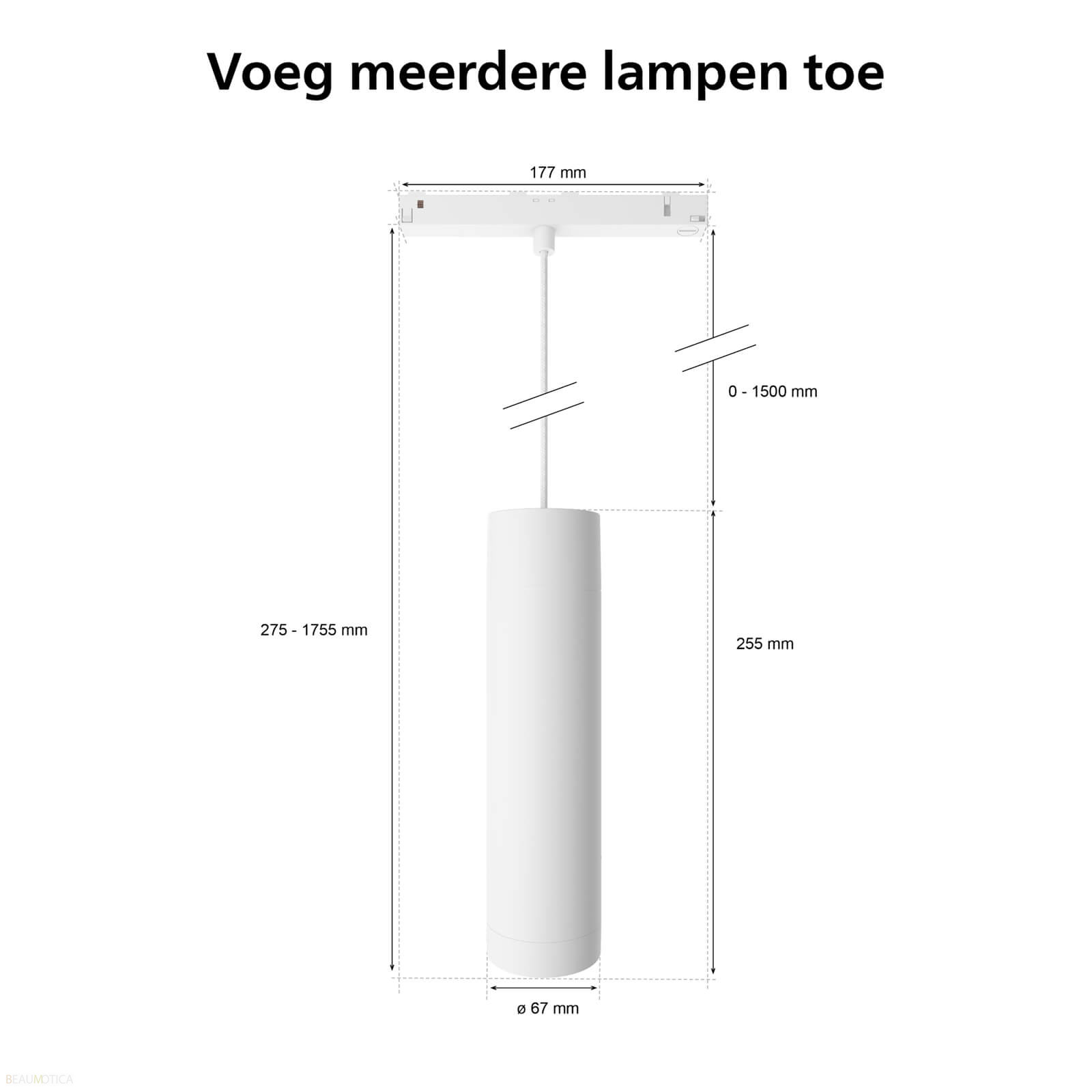 Philips Hue Perifo Pendant Wit