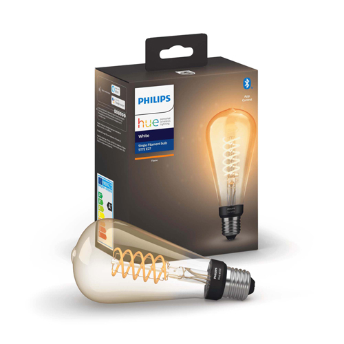 Philips Hue E27 Filament Lamp White Edison XL