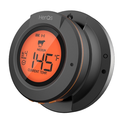 HerQs Connected Digital Dome Thermometer