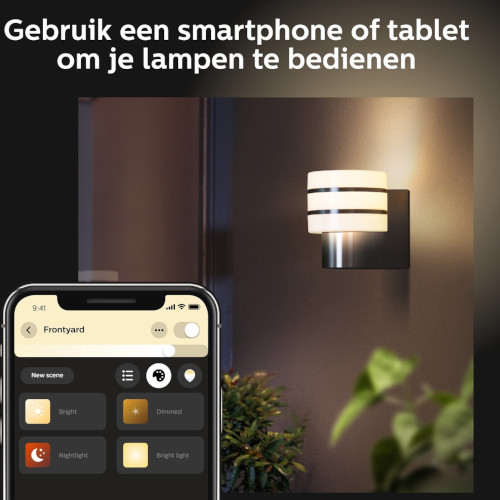 Philips Hue Tuar Buitenwandlamp White