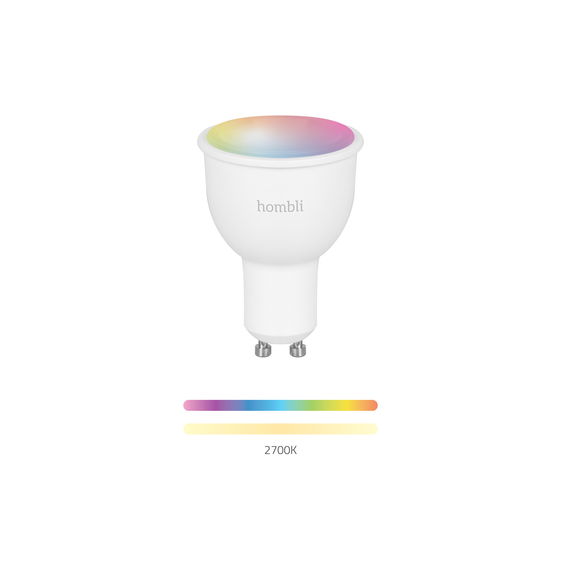 Hombli GU10 Slimme Spot GU10 5W RGB + WW