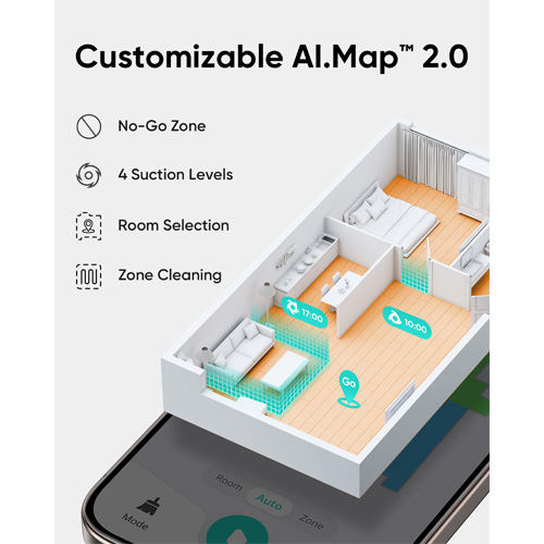 Eufy Clean L60 robotstofzuiger met self-empty-station