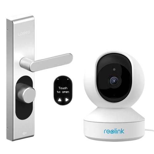 LOQED Smartlock met Reolink E1 indoor camera