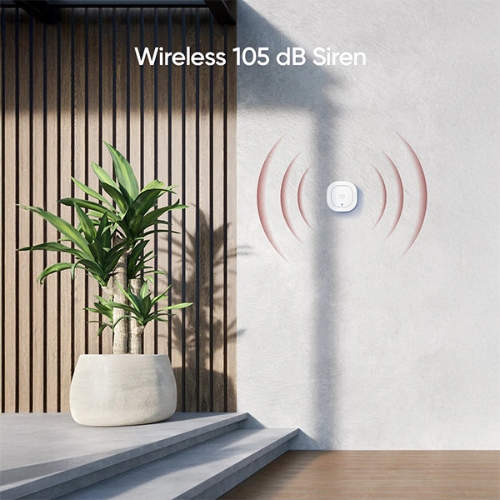Eufy Draadloze Binnen/Buiten Beveiligingssirene 105 dB Abeelding