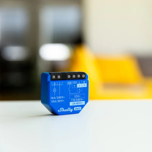 Shelly 1 Gen3 Wifi & Bluetooth Relais Schakelaar