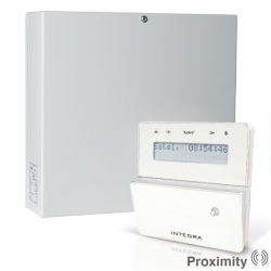 Satel Integra 64 Plus Pack With White Prox Klfr Controlpanel
