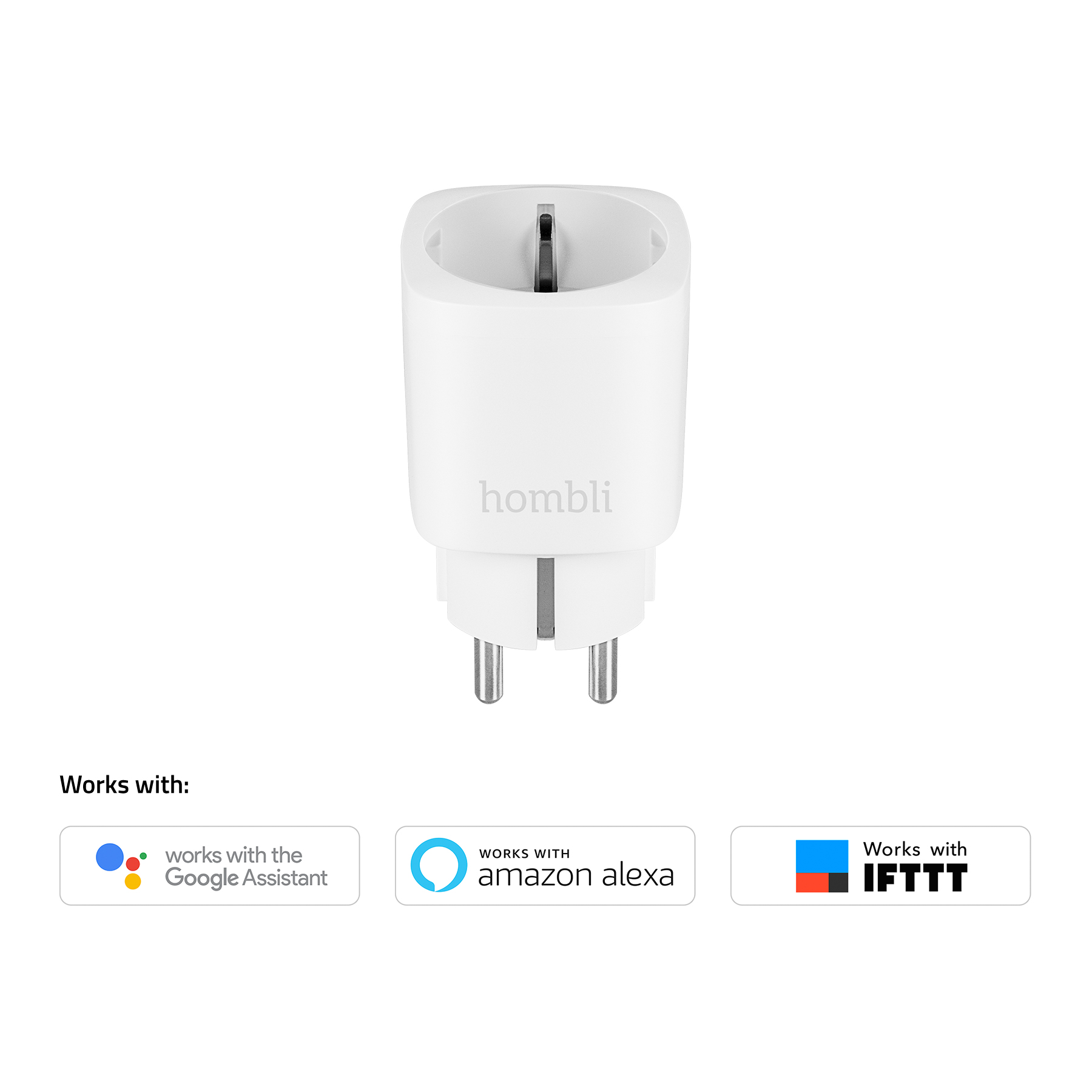 Hombli Slimme Slimme stekker 4-pack WiFi