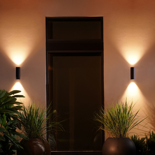 Philips Hue White and Color Ambiance Appear Muurlamp Buiten Zwart