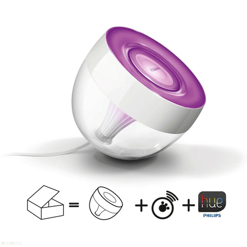 Philips Hue Starter Pack Iris 1 Lamp + 2.0 Bridge EOL Philips Hue Starter Pack Iris 1 Lamp + 2.0 Bridge EOL