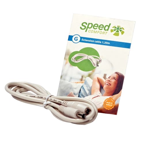 Speedcomfort extension cable 120cm packaging