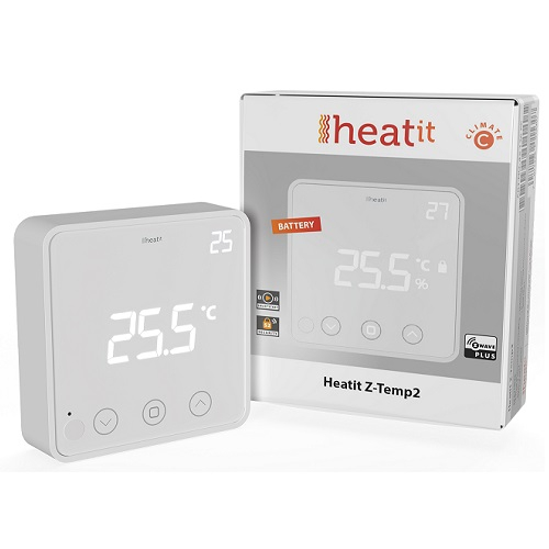 Heat It Draadloze Z-wave Plus thermostaat Wit