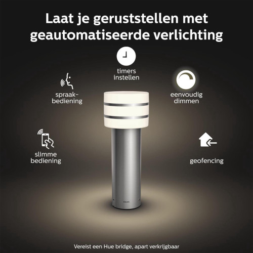 Philips Hue Tuar Sokkellamp White