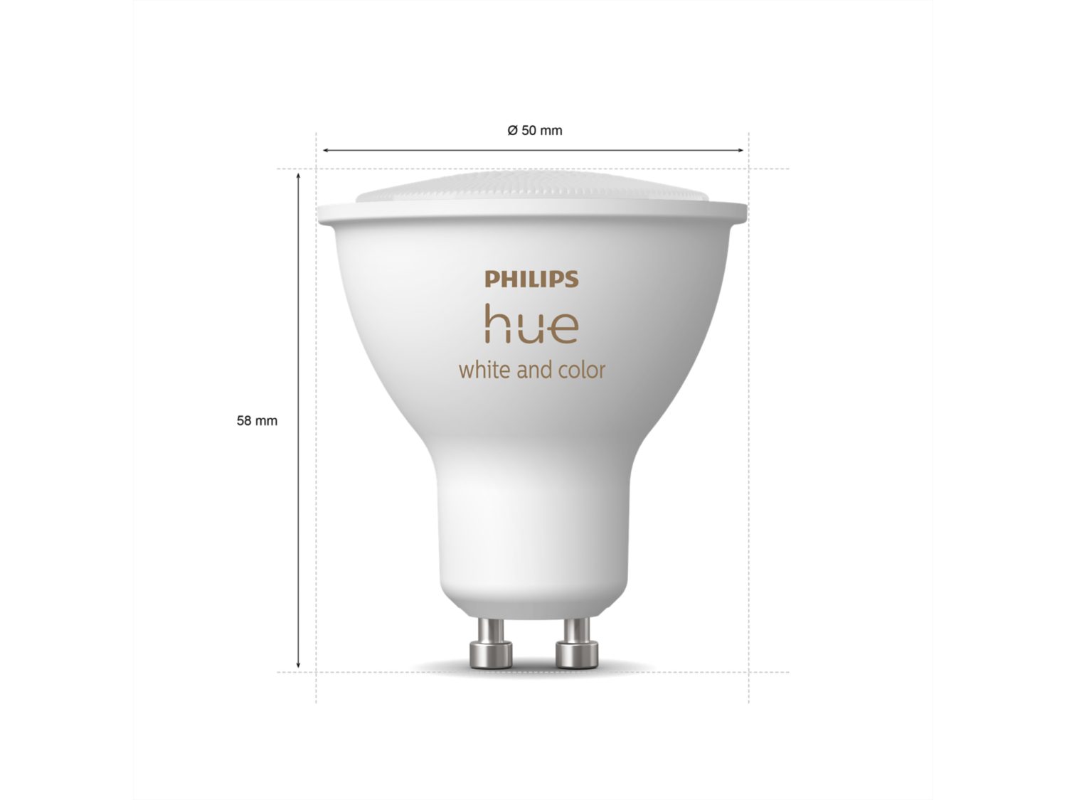 Philips Hue GU10 Starterpack White 6-Pack + Bridge