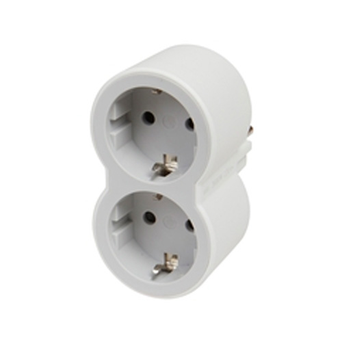 Legrand Verdeelstekker 2-Voudig Wit