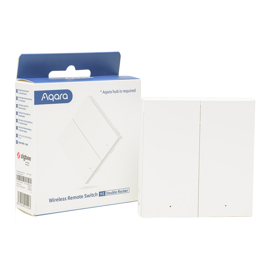 Aqaqra Remote switch double rocker