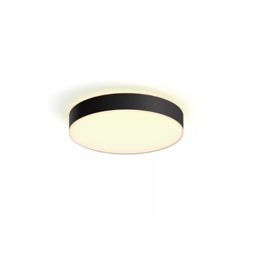 Philips Hue Enrave Small White Ambiance Plafondlamp Zwart