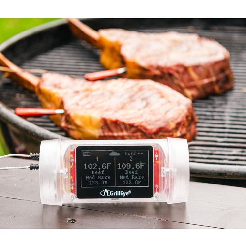 GrillEye Max barbecue thermometer