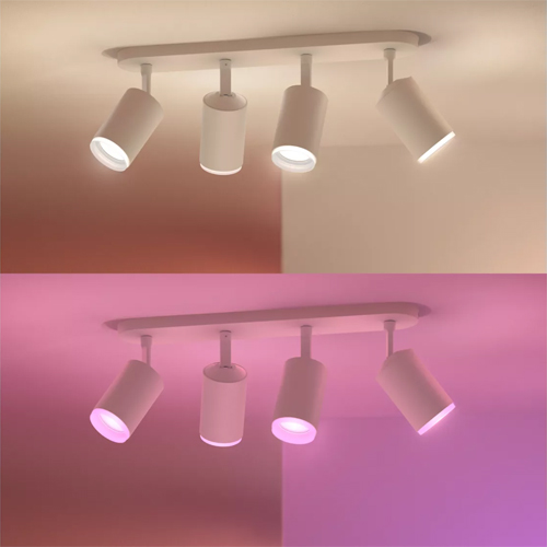 Philips Hue Fugato inbouwspot 4 spots