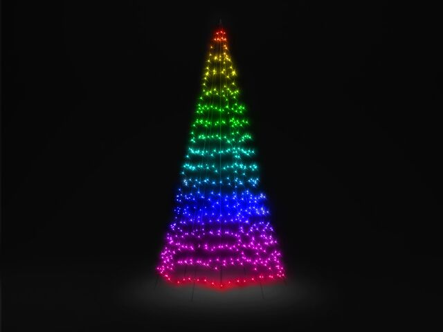 Twinkly RGBW LEDs lichtboom