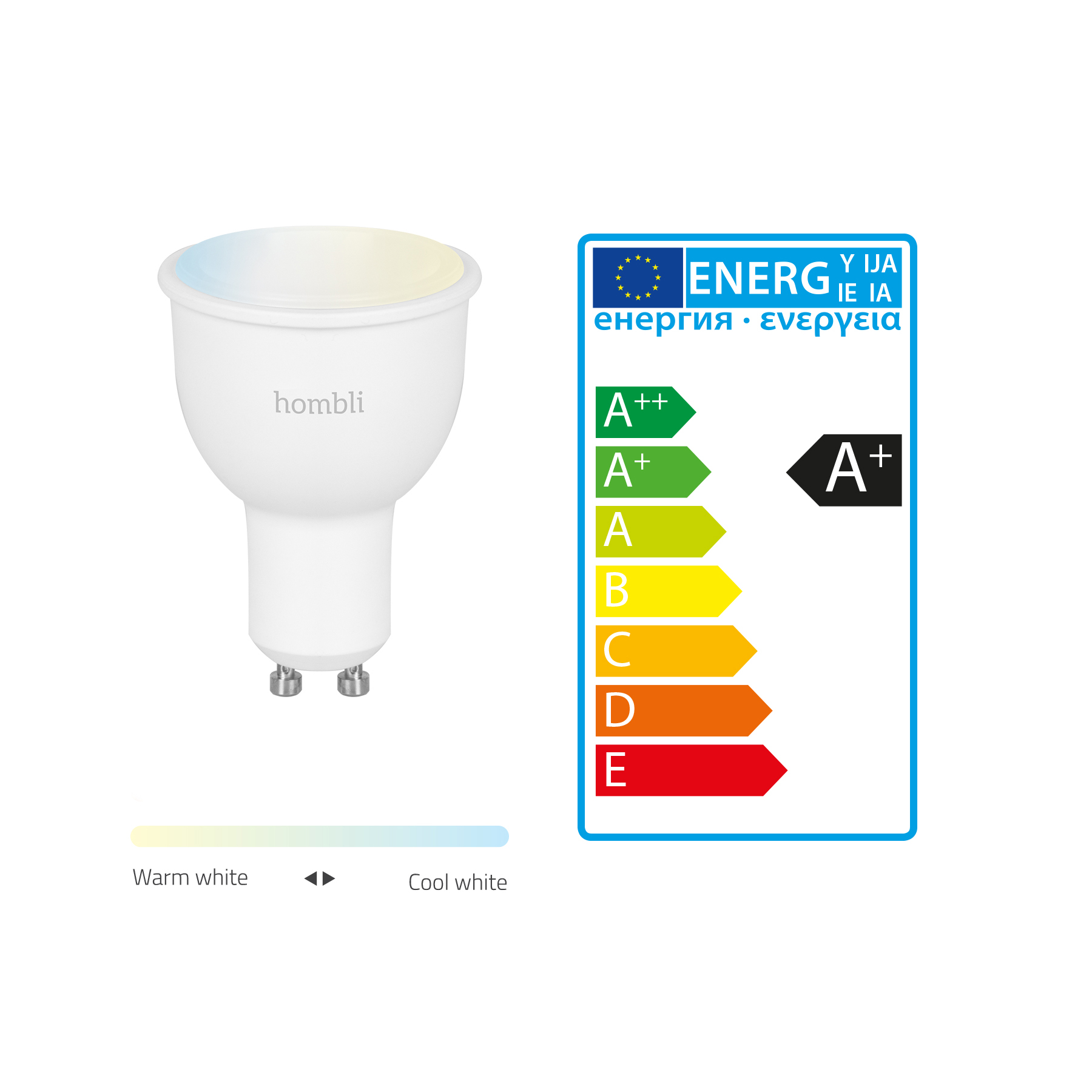 Hombli GU10 Slimme Spot 4.5W