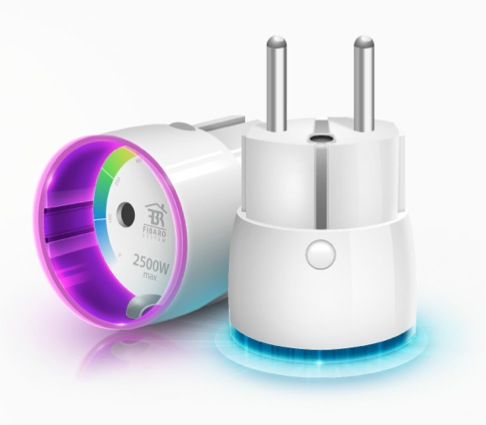 FIBARO Wall Plug Z-Wave Plus 2500W V2