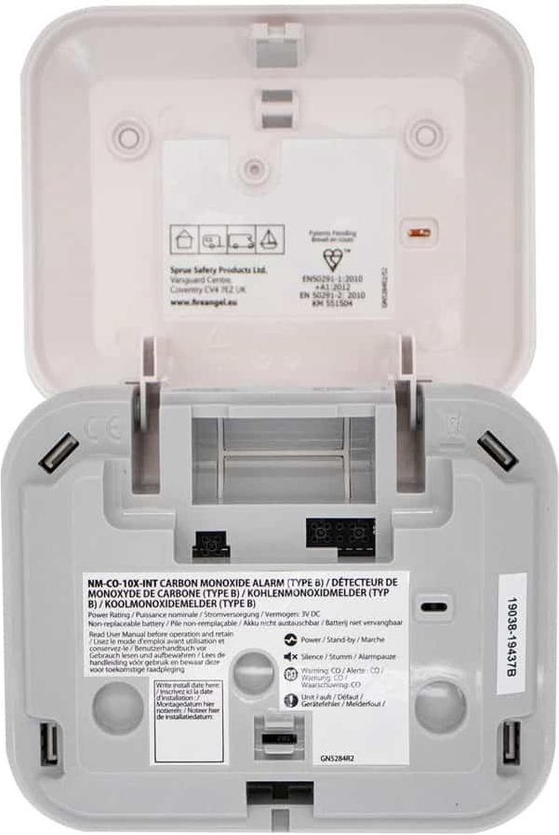 FireAngel Koolmonoxide melder