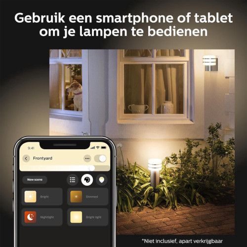 Philips Hue Tuar Sokkellamp White