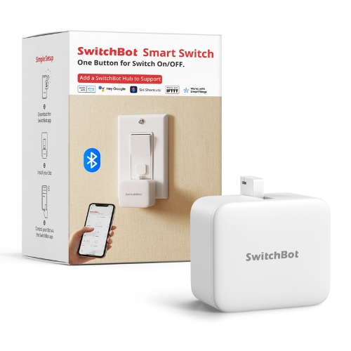 Switchbot Bot Slimme Schakelaar Aan/Uit Wit Afbeelding