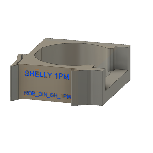 Dinrail Module Shelly 1PM
