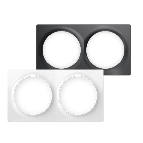 FIBARO Coverplate Double Plate Wit Walli