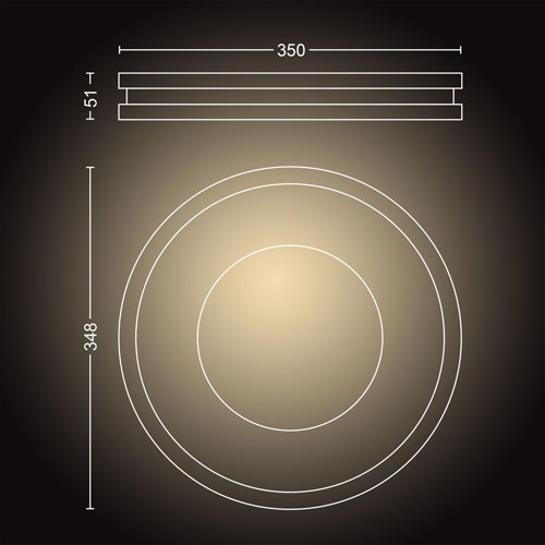Philips Hue Plafondlamp White Ambiance