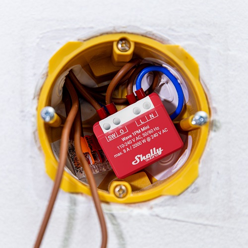 Shelly Qubino Wave Mini 1PM Z-Wave 800