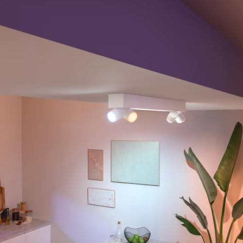 Philips Hue Centris White Color Ambiance Opbouwspot 4 Wit Afbeelding