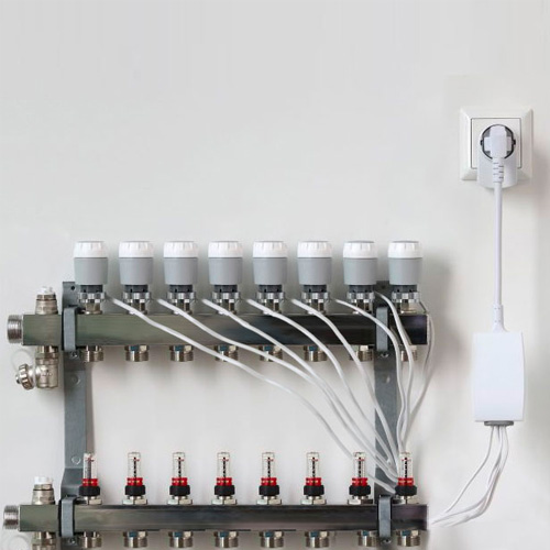 Plugwise Stelmotor voor vloerverwarming 230V NC
