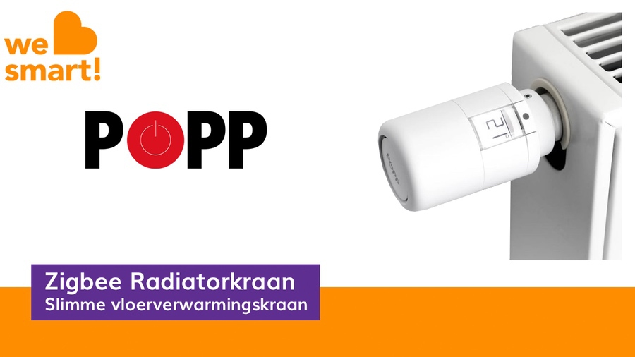POPP Slimme Thermostaatkraan Zigbee
