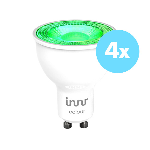 Innr Slimme RGBW Zigbee GU10 Spot 4-pack