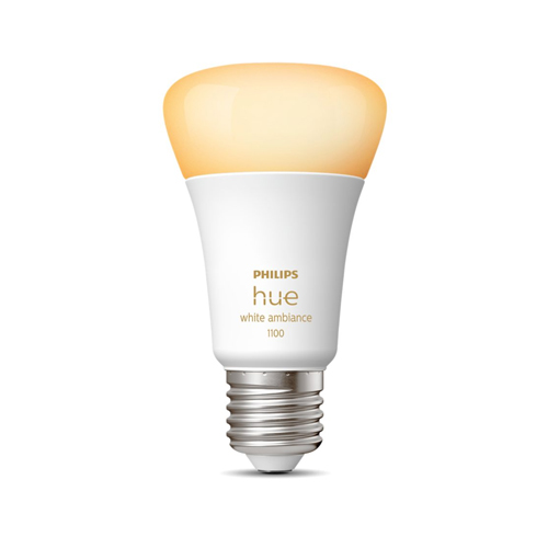 Philips Hue E27 lamp White Ambiance 806 Lumen packaging