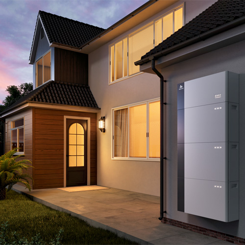 AlphaESS 1 fase thuisbatterij 5kw met 7.6kWh opslag sfeer