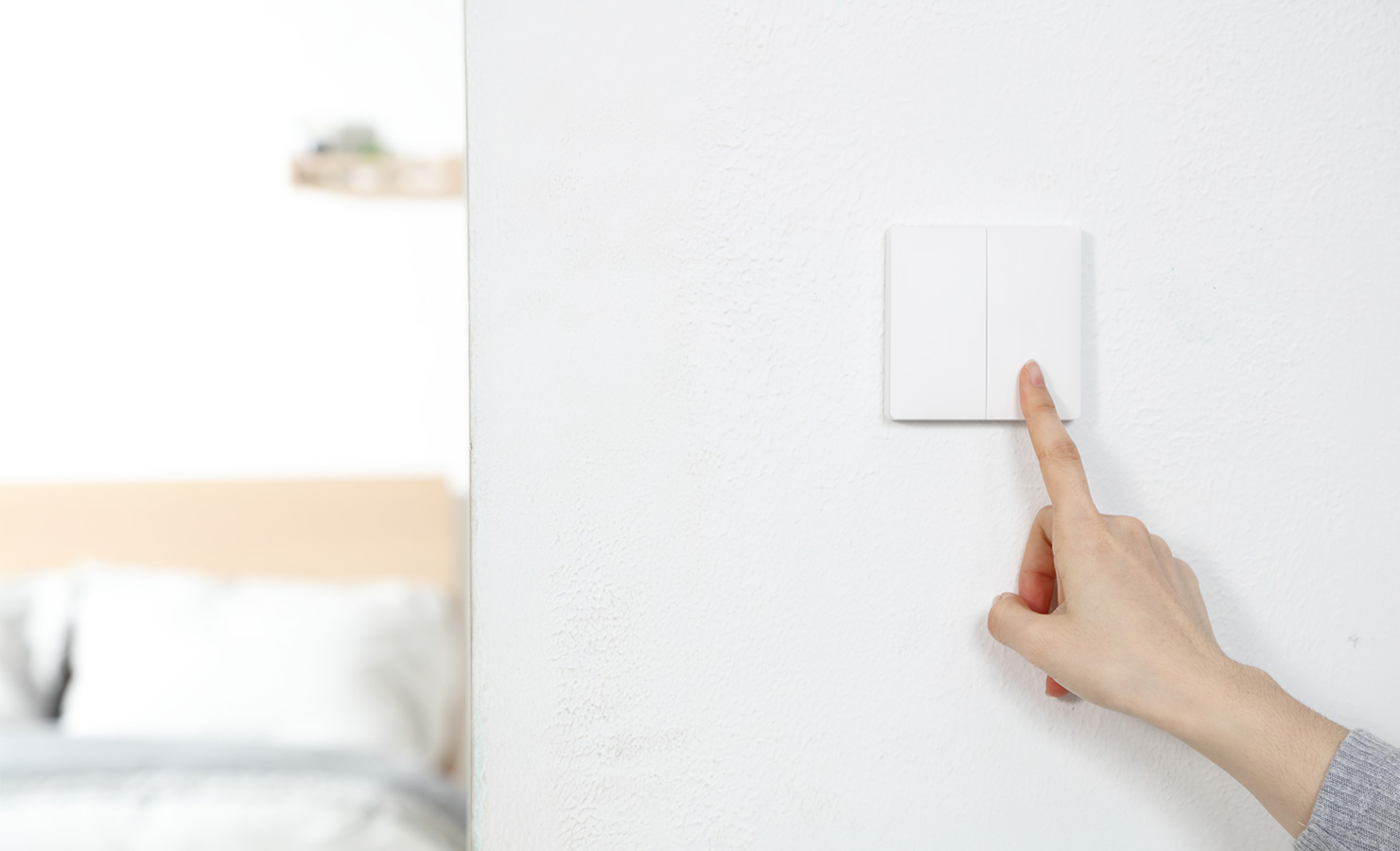 Xiaomi Draadloze Schakelaar 2knops Zigbee EOL