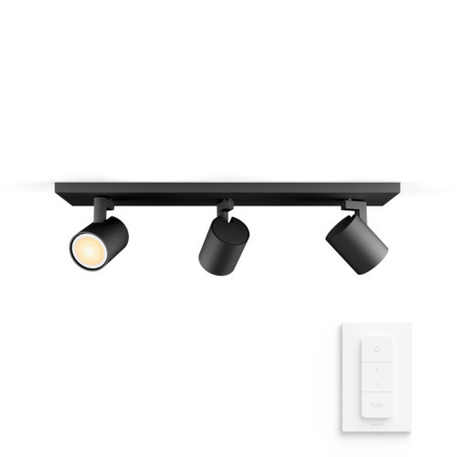 Philips Hue Runner Hue bar/tube black 3x4.2W