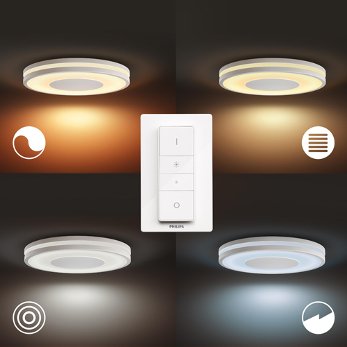 Philips Hue Being Plafondlamp Wit 27W + Dimmer switch