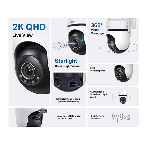 TP-Link Tapo C520WS WiFi camera specs