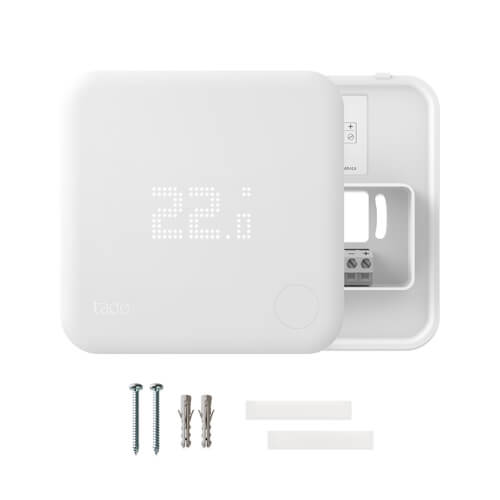 tado° Slimme Thermostaat V3+ starterkit met 2 slimme radiatorknoppen