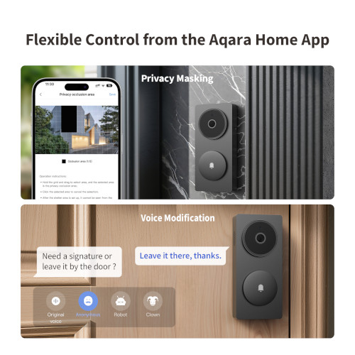 Aqara Smart Video Doorbell Hub G410 Select Wit