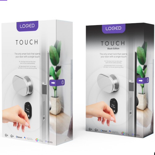 Loqed touch smart lock in 2 kleuren