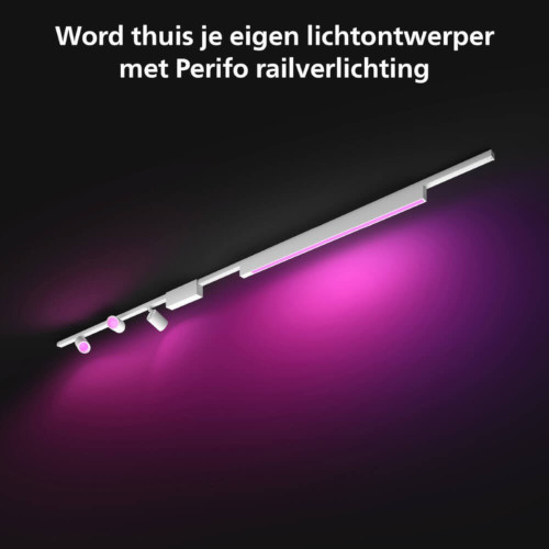 Philips Hue Perifo Basisset 3-spot en Lichtbalk wit