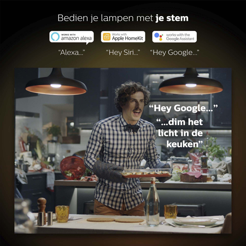 Philips Hue Starter Pack 3 E27 Color Lampen 2 Schakelaars + Bridge