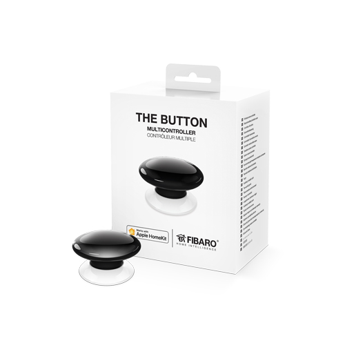 FIBARO Homekit Button zwart packaging